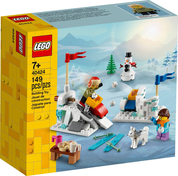 LEGO 40424 Winter Snowball Fight – Like New | Grade A