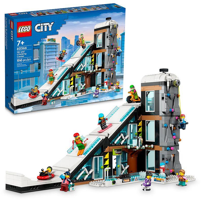 LEGO 60366 Le centre de ski et d'escalade – Comme neuf | Grade A