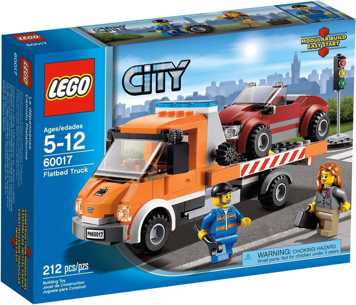 LEGO 60017 Le camion à plateau – Occasion | Grade A