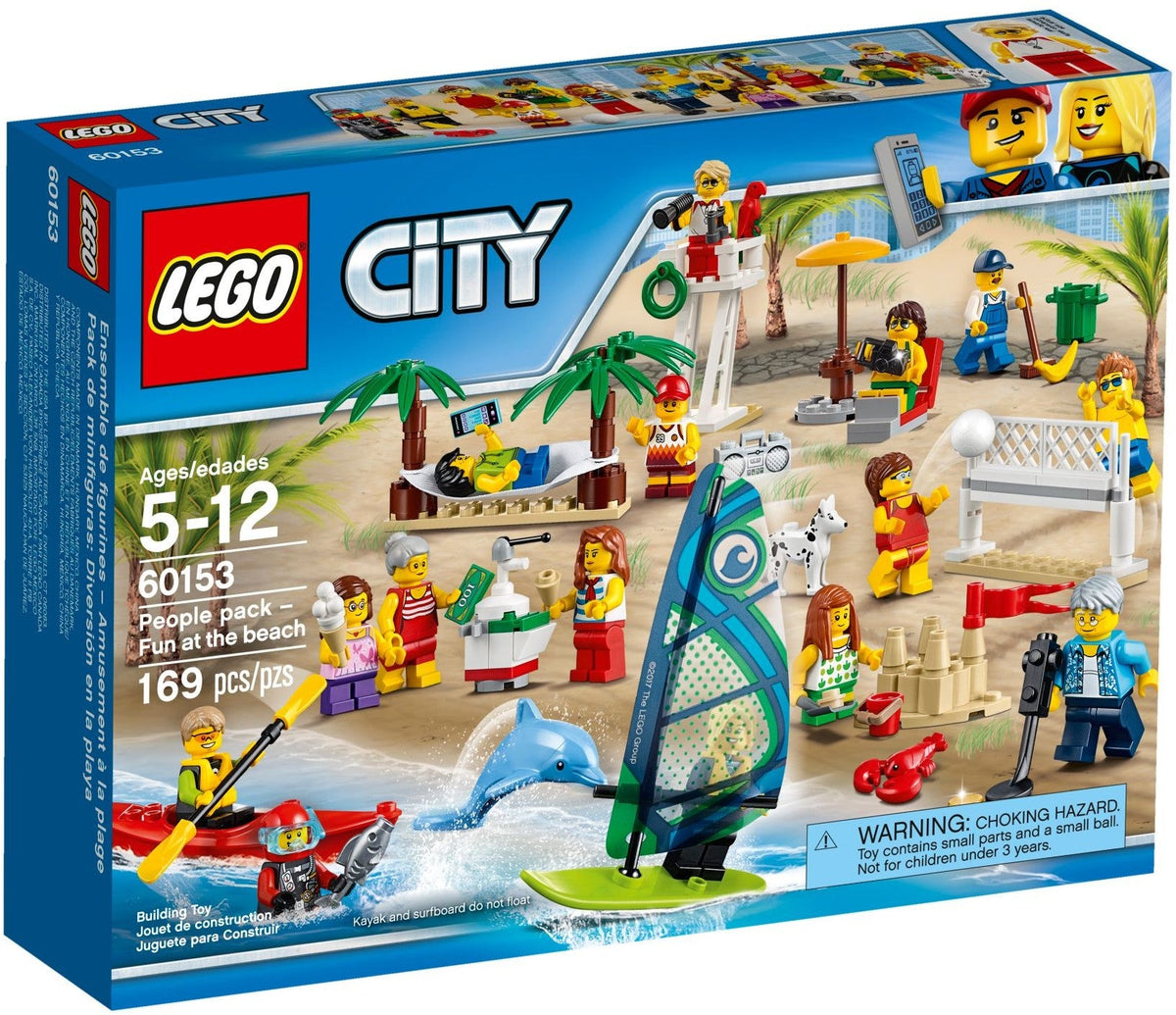 LEGO 60153 People Pack - Fun at the Beach – Like New | Grade A