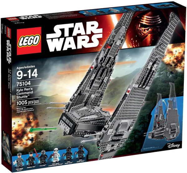 LEGO 75104 Kylo Ren's Command Shuttle – Imperfect Box | Grade A