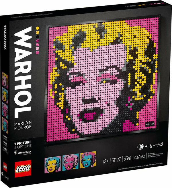 LEGO 31197 Andy Warhol's Marilyn Monroe – Imperfect Box | Grade A