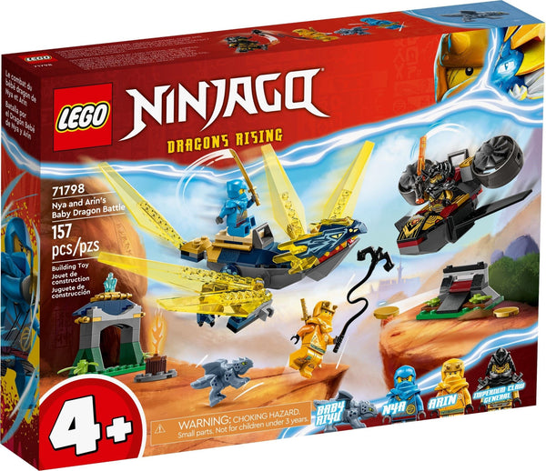 LEGO 71798 Nya and Arin's Baby Dragon Battle – Like New | Grade A