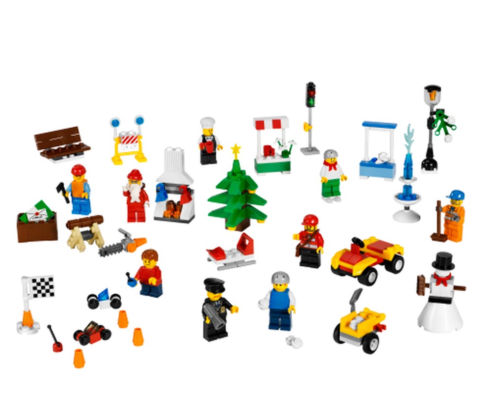 LEGO 7687 City Advent Calendar 2009 – Used | Grade A