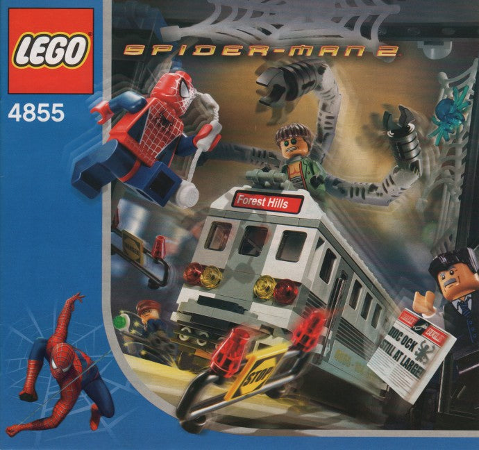 LEGO 4855 Spider-Man's Train Rescue – Used | Grade A