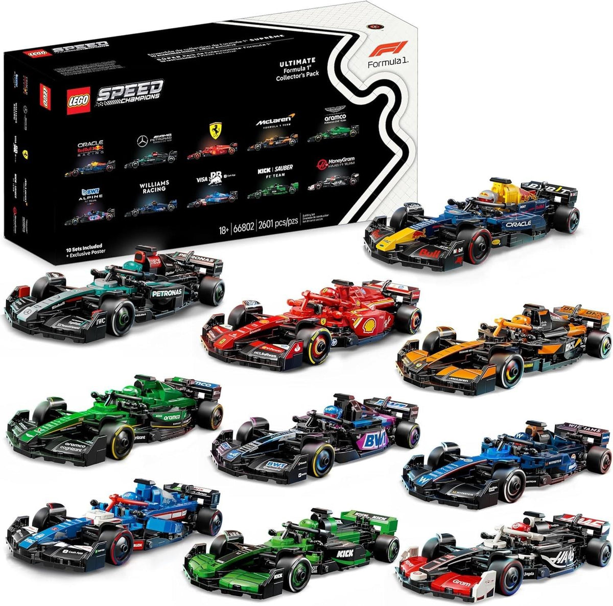 LEGO 66802 Pack collector ultime Formule 1 – Comme neuf | Grade A