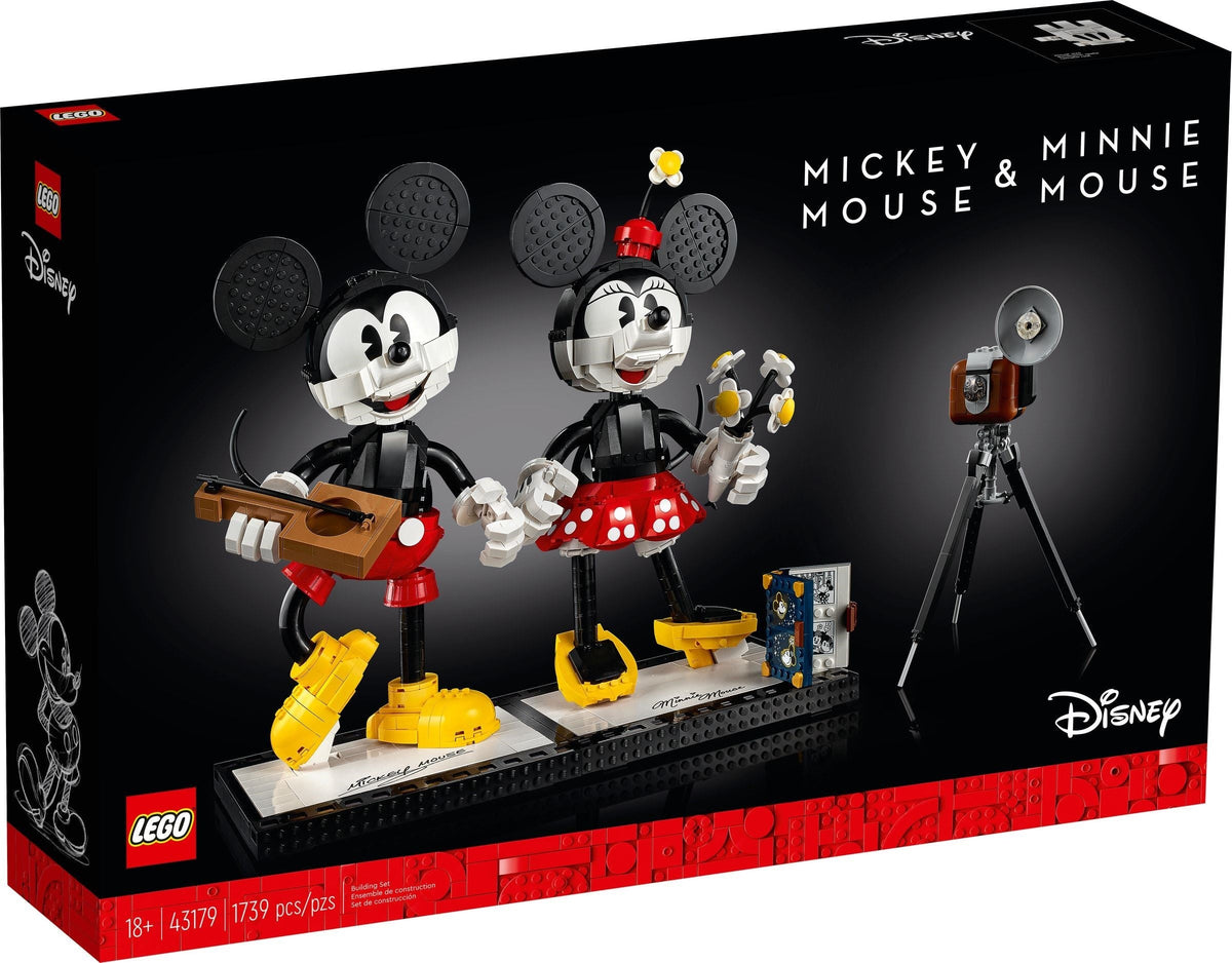 LEGO 43179 Mickey Mouse & Minnie Mouse – Imperfect Box | Grade A