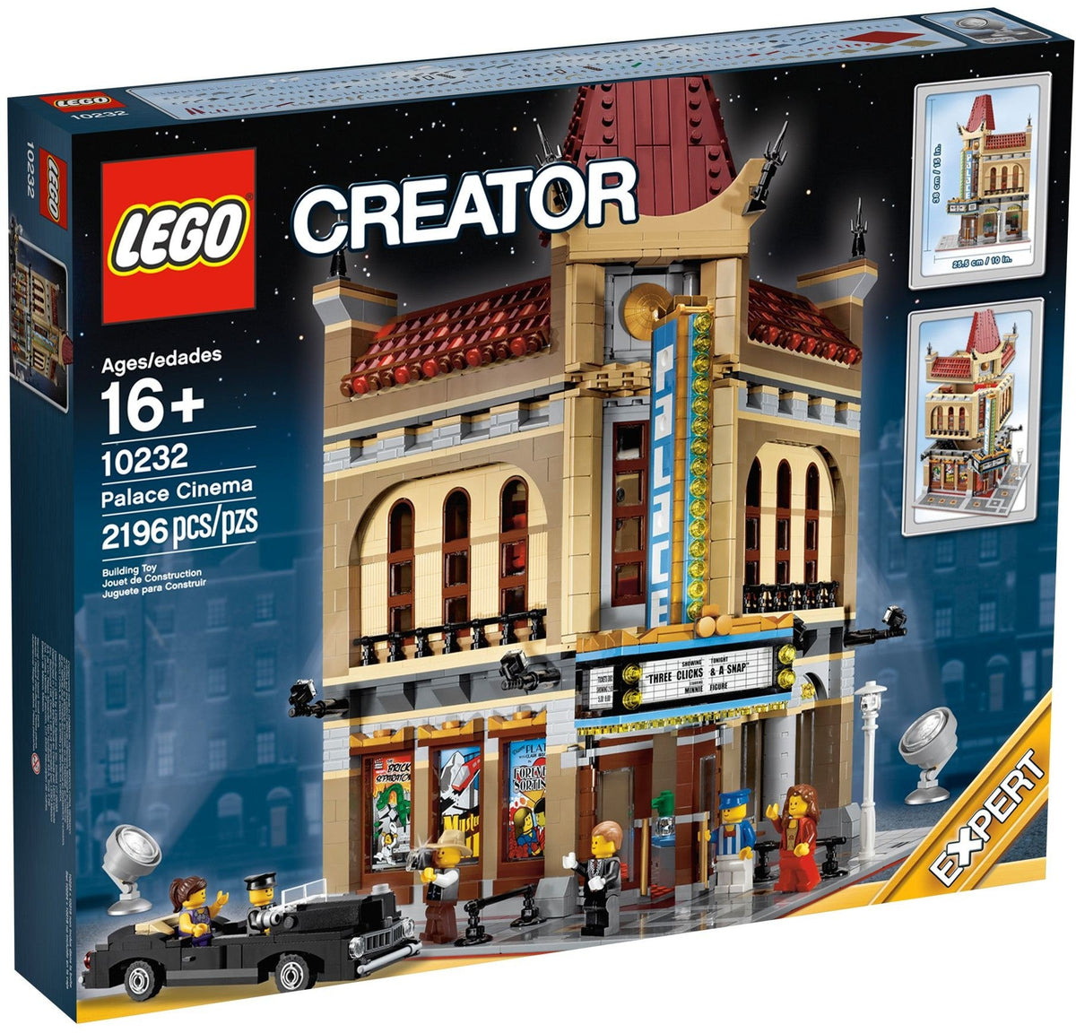LEGO 10232 Le cinéma Palace – Comme neuf | Grade A