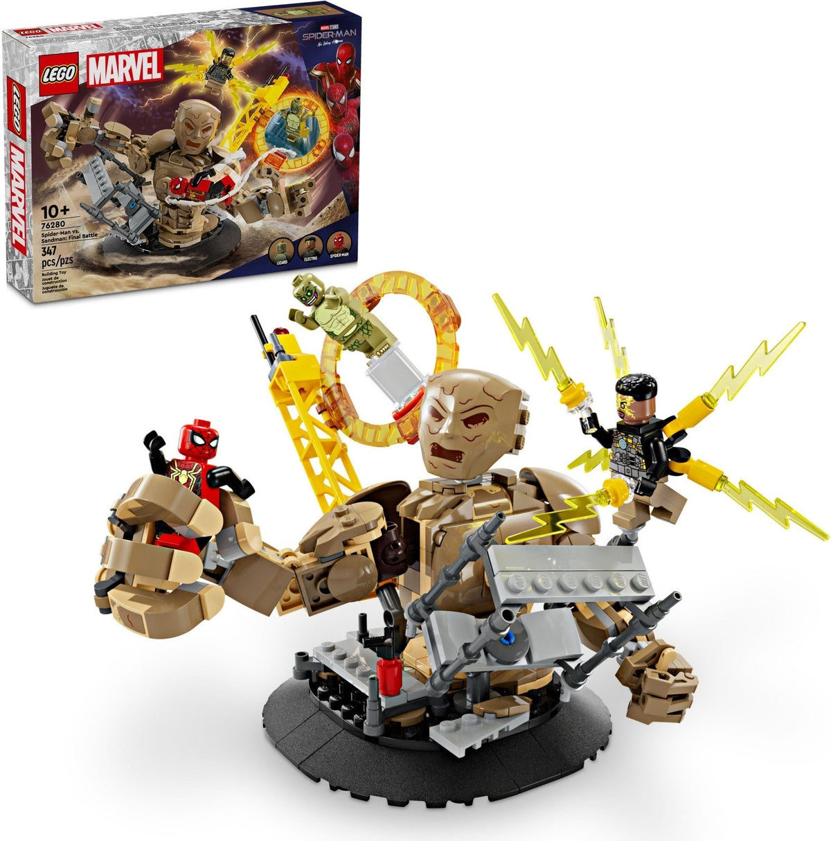 LEGO 76280 Spider-Man vs. Sandman: Final Battle – Like New | Grade A