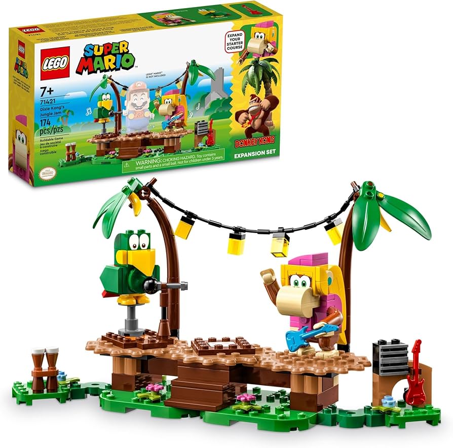 LEGO 71421 Dixie Kong's Jungle Jam – Like New | Grade A
