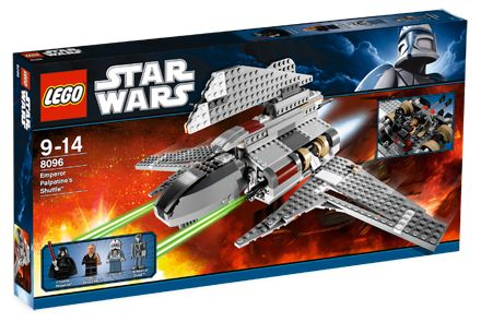 LEGO 8096 Emperor Palpatine's Shuttle – Like New | Grade A