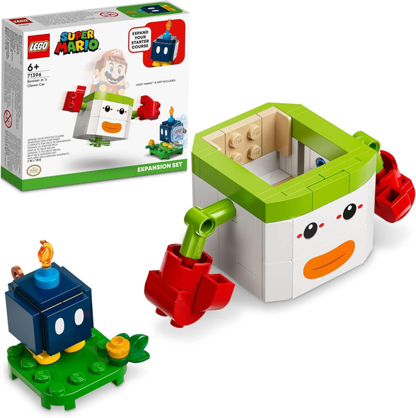LEGO 71396 Bowser Jr.'s Clown Car Expansion Set – Like New | Grade A