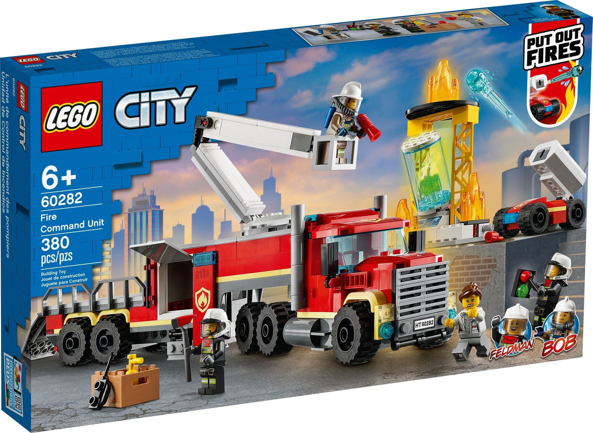 LEGO 60282 L'unité de commandement des pompiers – Comme neuf | Grade A
