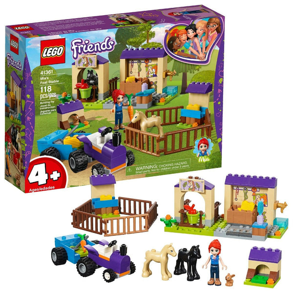 LEGO 41361 Mia's Foal Stable – Imperfect Box | Grade A