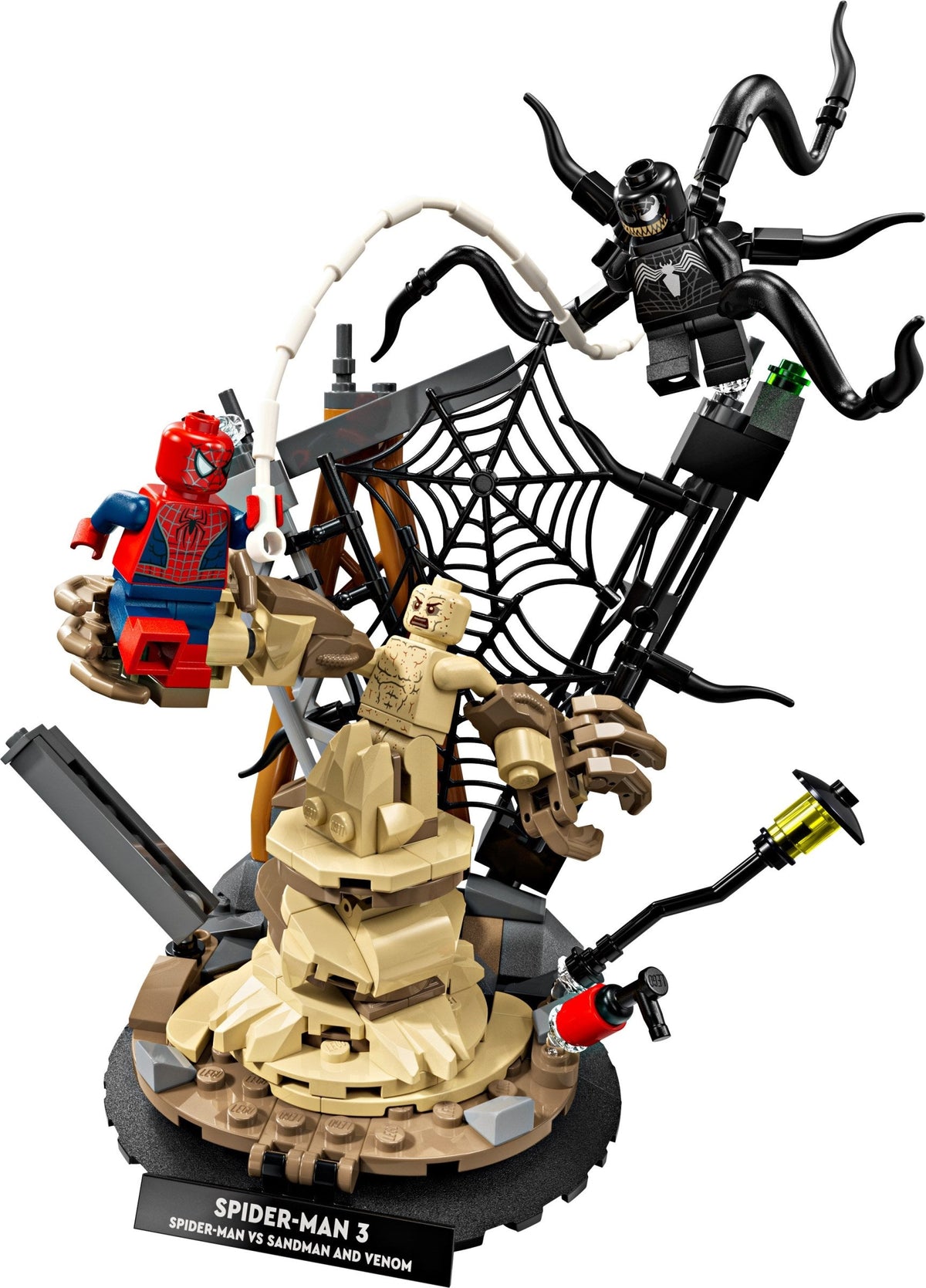 LEGO 76334 Epic Battle: Spider-Man vs. Sandman – Used | Grade A