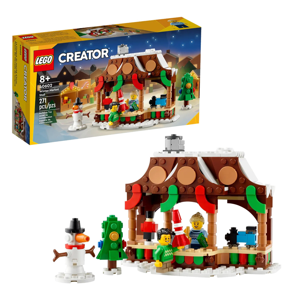 LEGO 40602 L'étal du marché d'hiver – Comme neuf | Grade A
