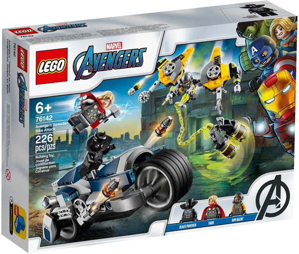 LEGO 76142 Avengers Speeder Bike Attack – Like New | Grade A