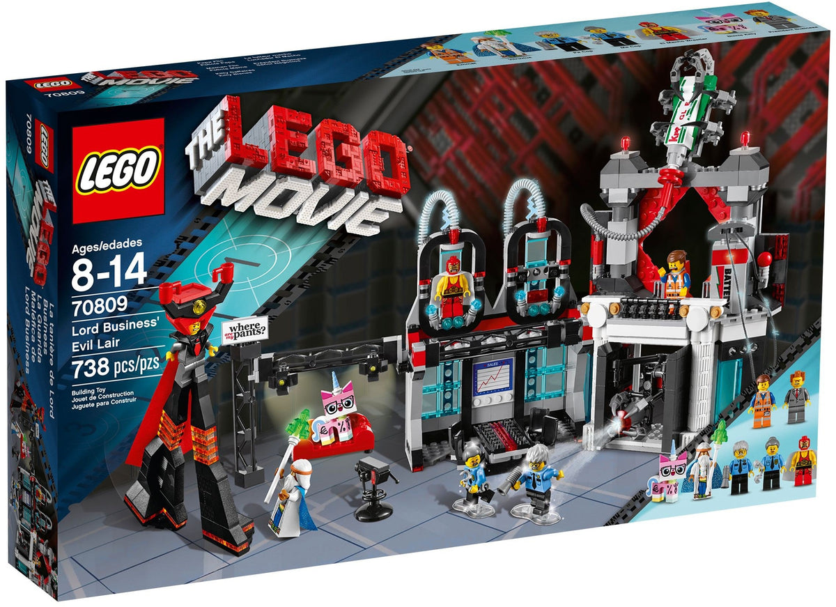 LEGO 70809 Le repaire maléfique de Lord Business – Comme neuf | Grade A