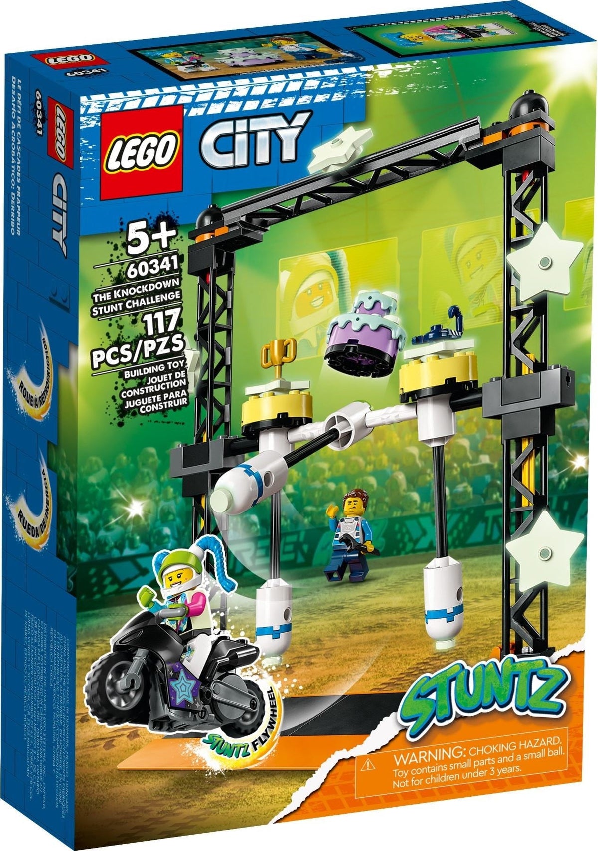 LEGO 60341 The Knockdown Stunt Challenge – Like New | Grade A