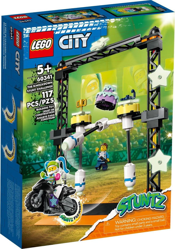 LEGO 60341 The Knockdown Stunt Challenge – Like New | Grade A