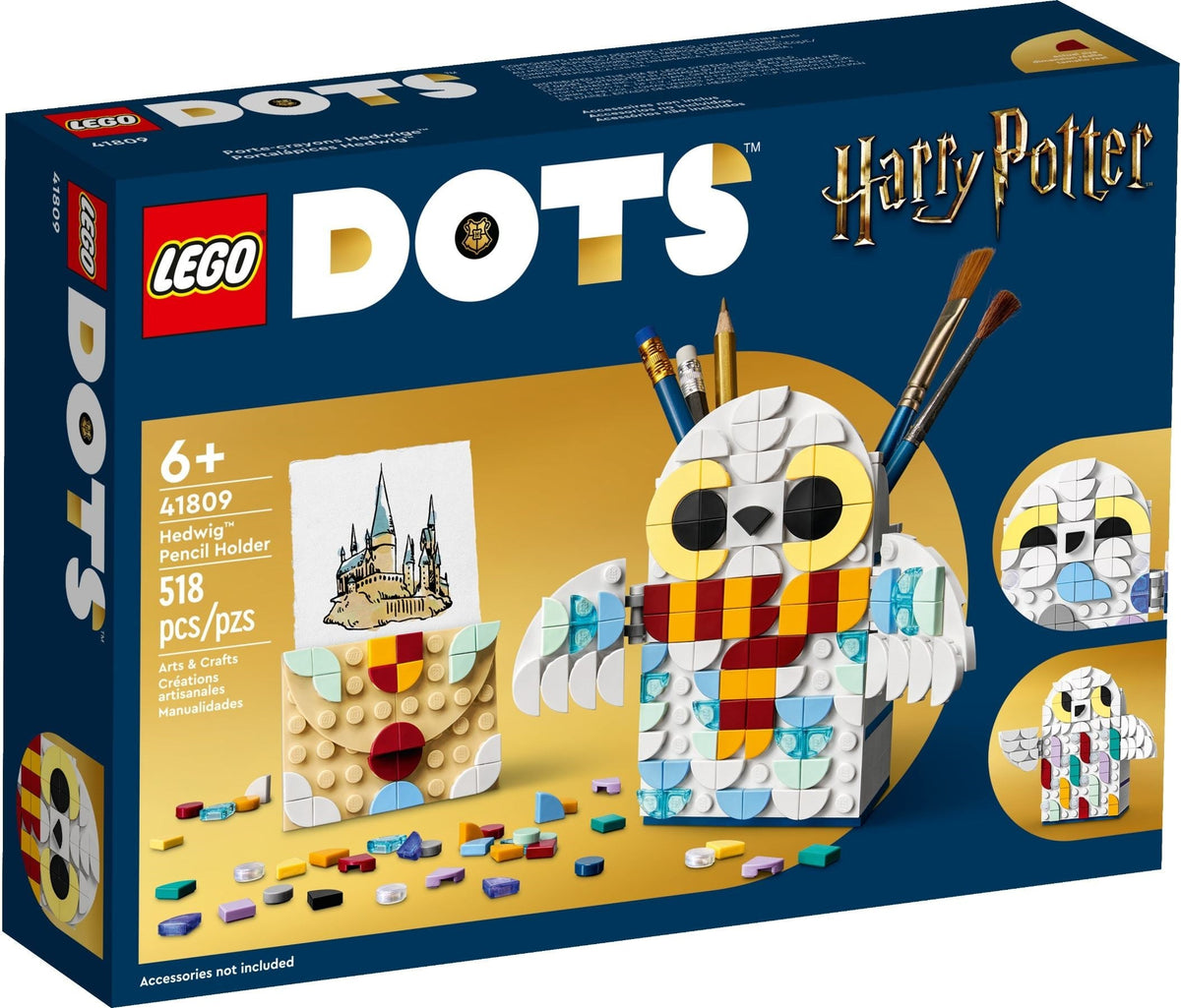 LEGO 41809 Hedwig Pencil Holder – Imperfect Box | Grade A