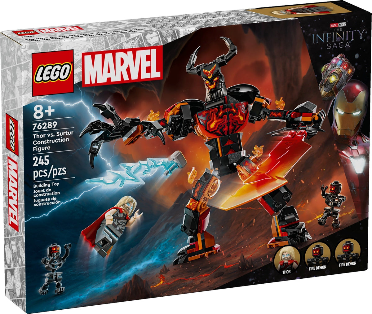 LEGO 76289 Thor vs. Surtur Construction Figure – Like New | Grade A
