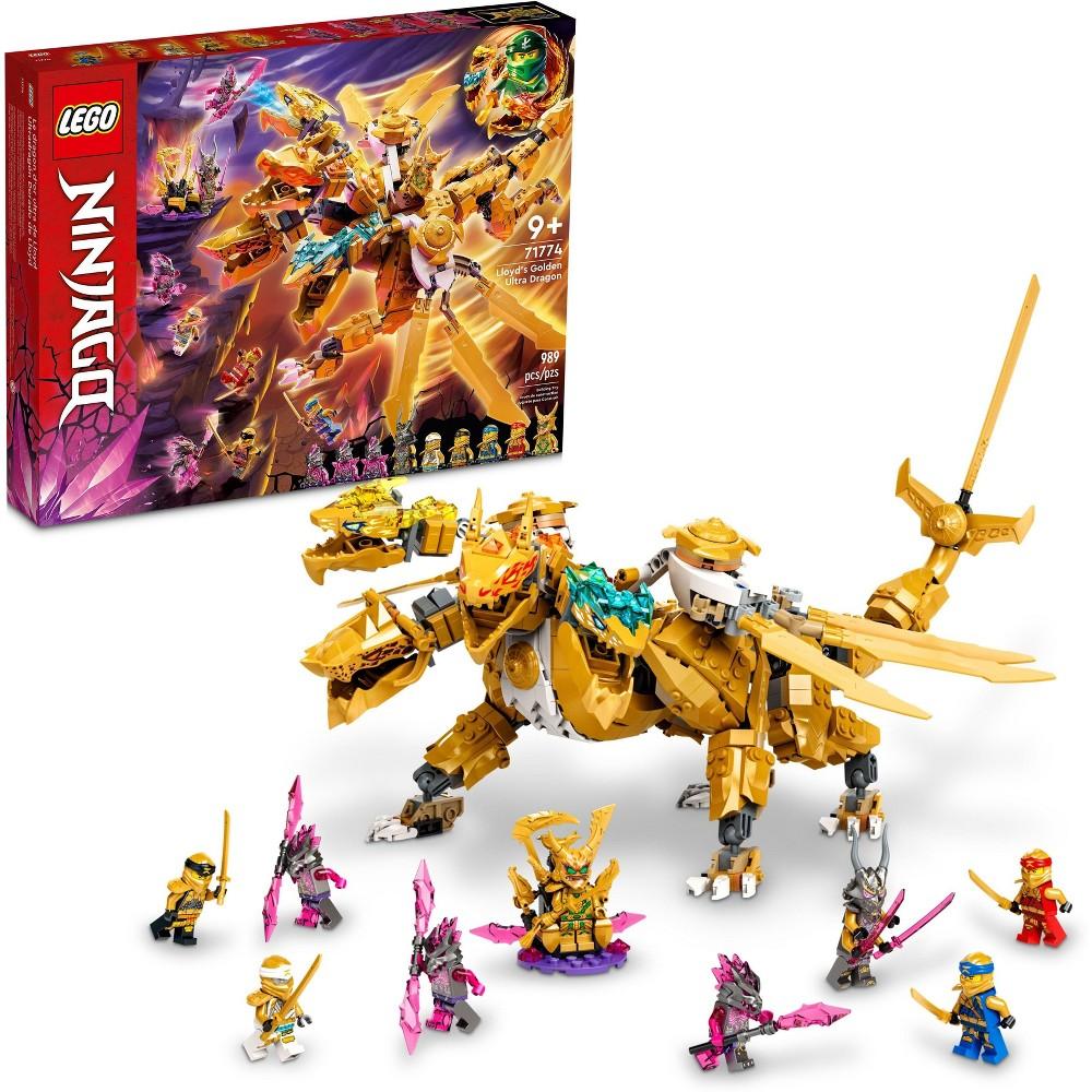 LEGO 71774 Lloyd's Golden Ultra Dragon – Like New | Grade A