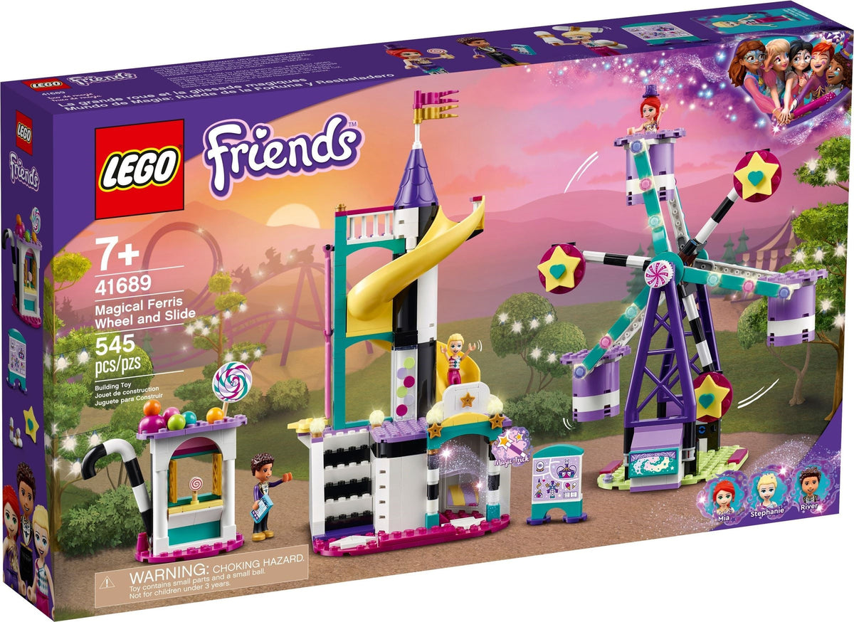 LEGO 41689 Magical Ferris Wheel and Slide – Like New | Grade A