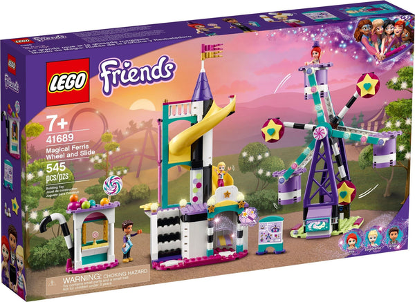 LEGO 41689 Magical Ferris Wheel and Slide – Like New | Grade A