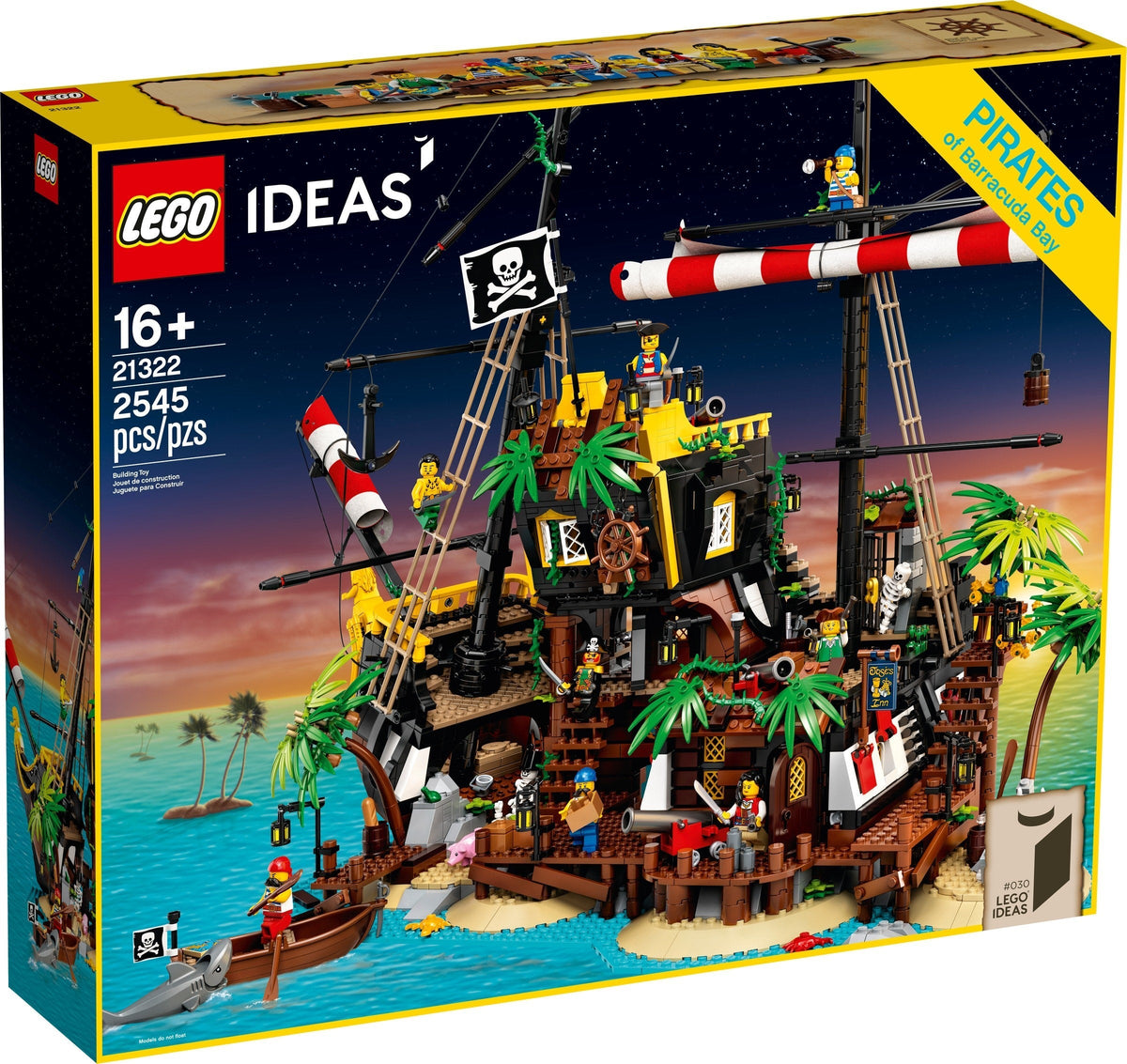 LEGO 21322 Les pirates de la baie de Barracuda – Occasion | Grade A
