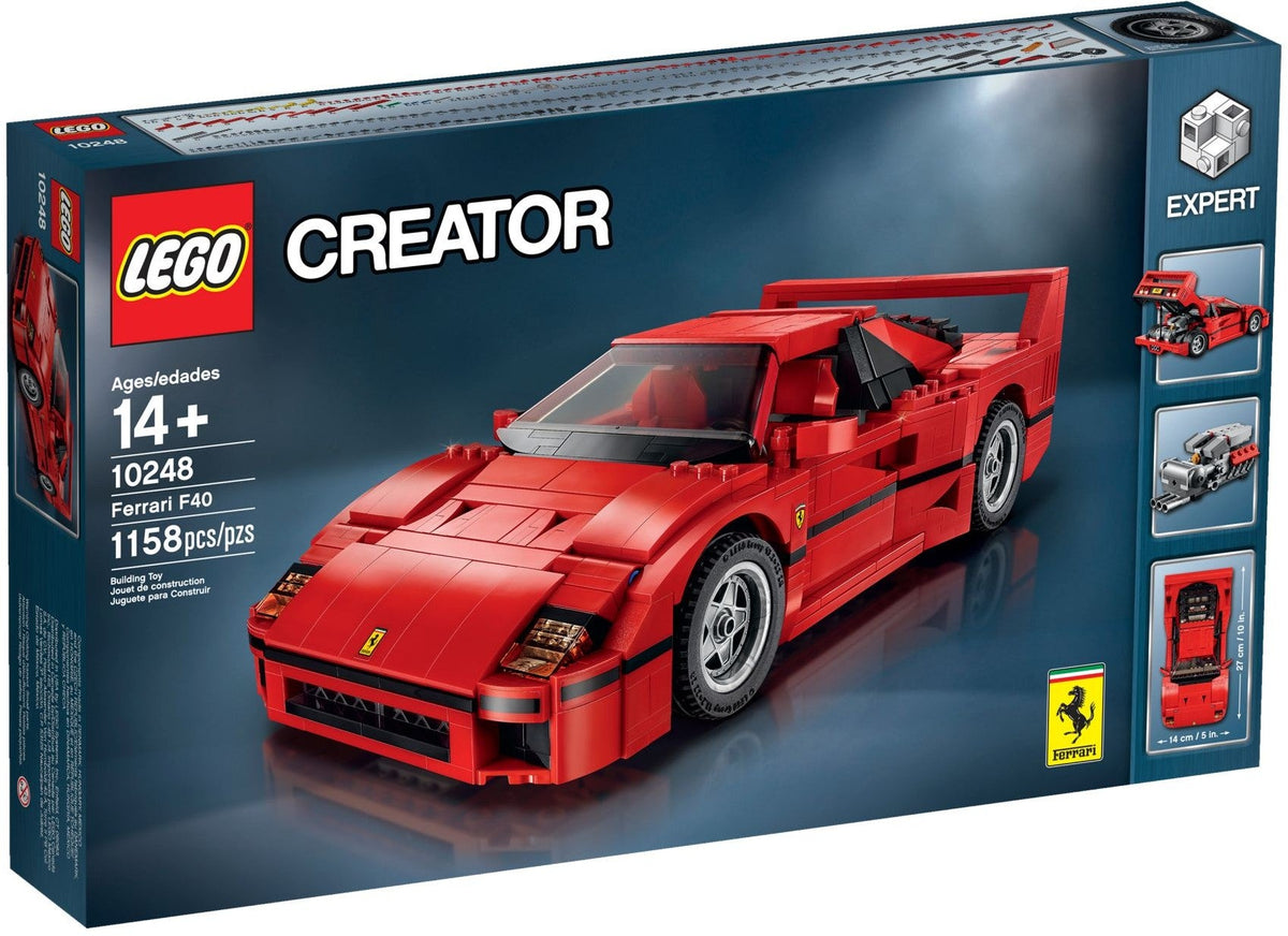 LEGO 10248 Ferrari F40 – Used | Grade A