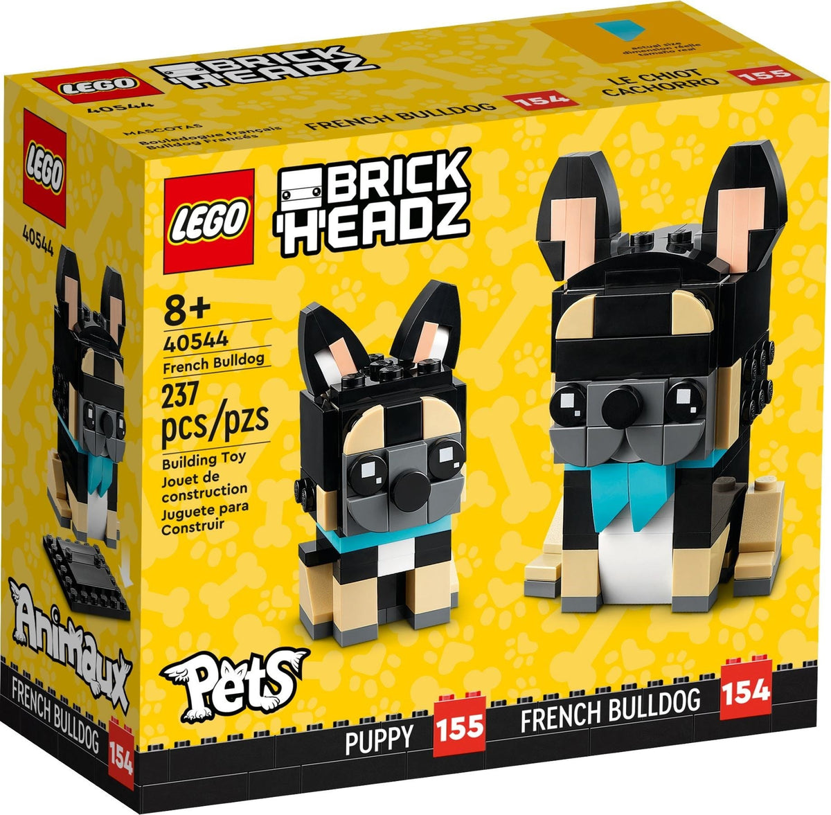 LEGO 40544 French Bulldog – Imperfect Box | Grade A