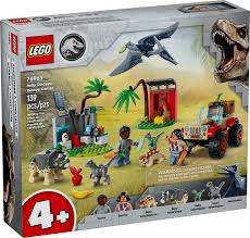 LEGO 76963 Baby Dinosaur Rescue Centre – Used | Grade A