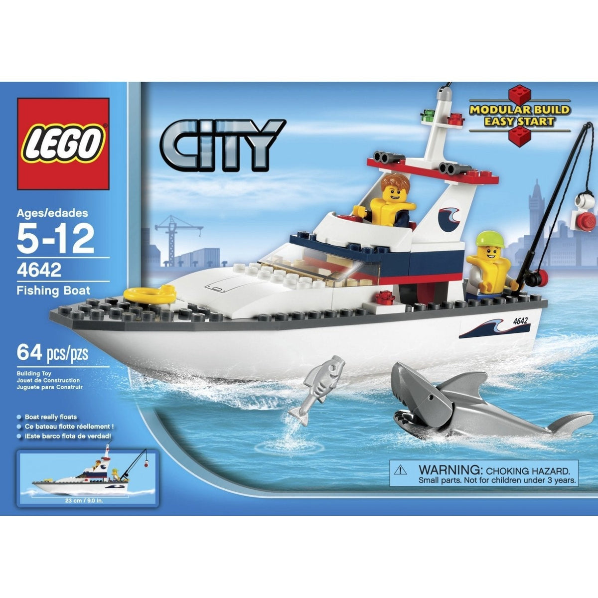 LEGO 4642 Fishing Boat – Like New | Grade A
