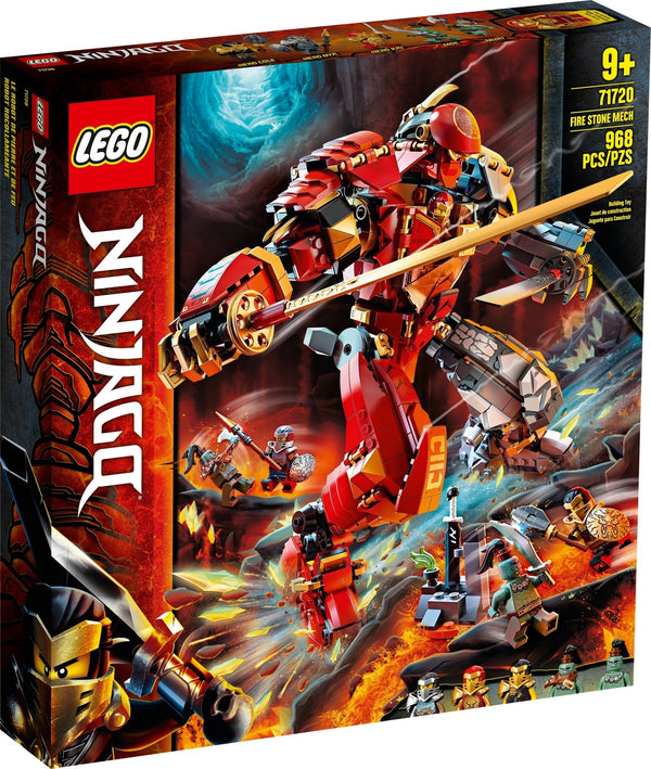 LEGO 71720 Fire Stone Mech – Like New | Grade A