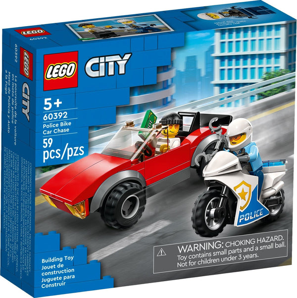 LEGO 60392 Police Bike Car Chase – Like New | Grade A