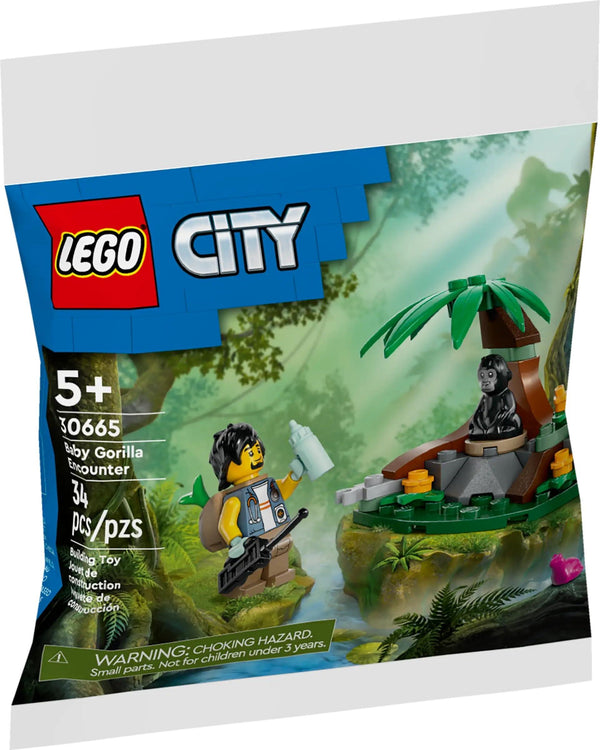 LEGO 30665 Baby Gorilla Encounter Polybag GWP – Like New | Grade A