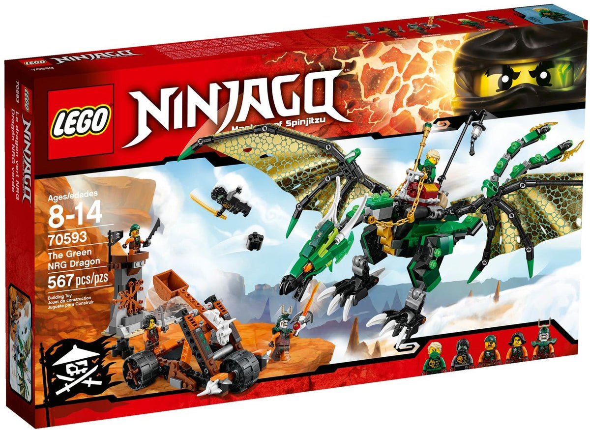 LEGO 70593 The Green NRG Dragon – Like New | Grade A