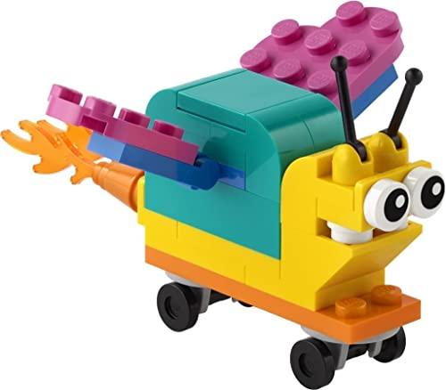 LEGO 30563 Build Your Own Snail With Superpowers – Like New | Grade A