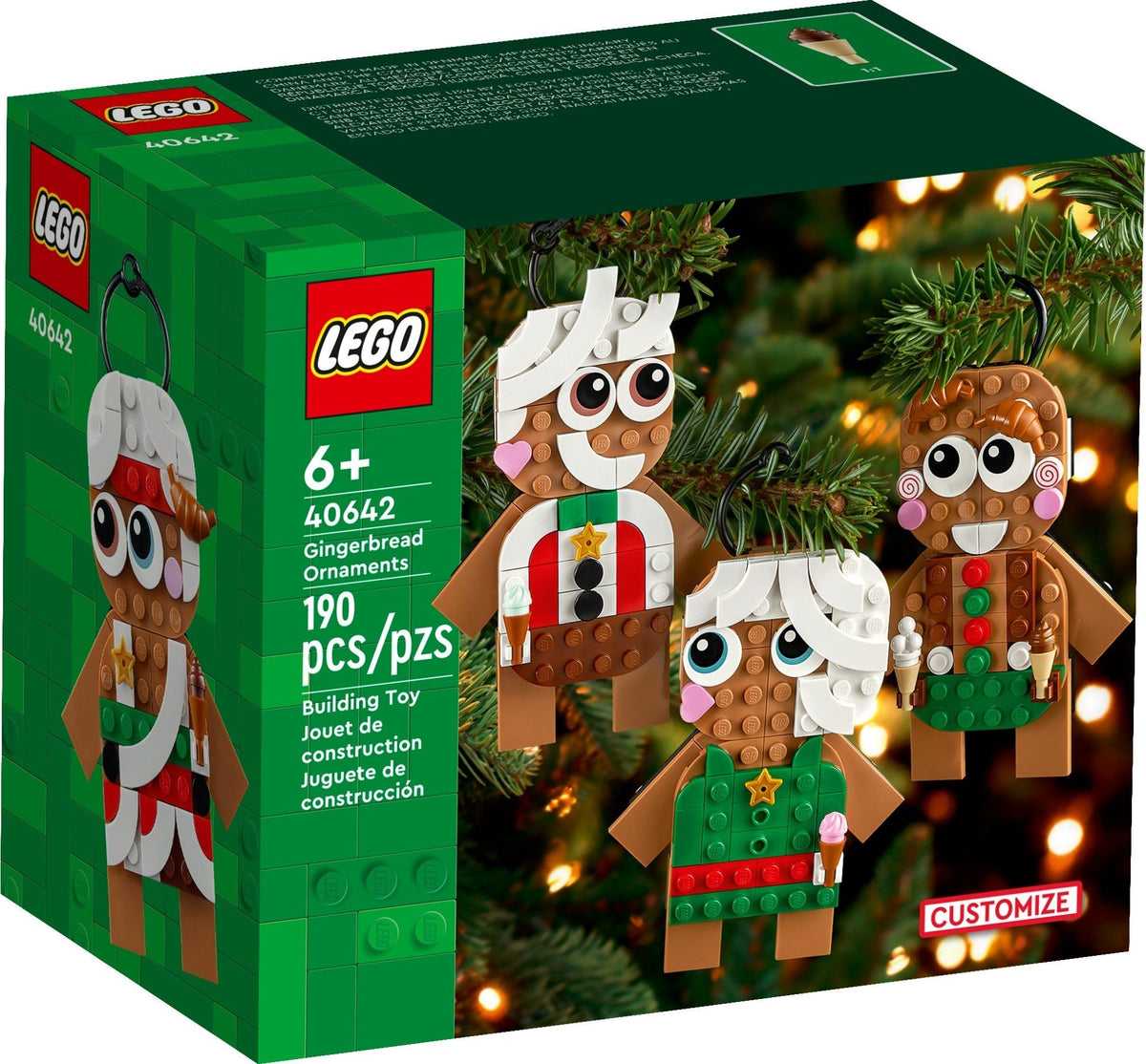 LEGO 40642 Décorations en pain d'épice – Comme neuf | Grade A