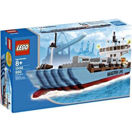 LEGO 10155 Le porte-conteneurs Maersk Line – Comme neuf | Grade A