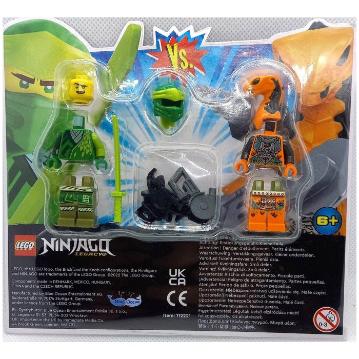 LEGO 112221 Lloyd vs. Cobra Mechanic – Like New | Grade A
