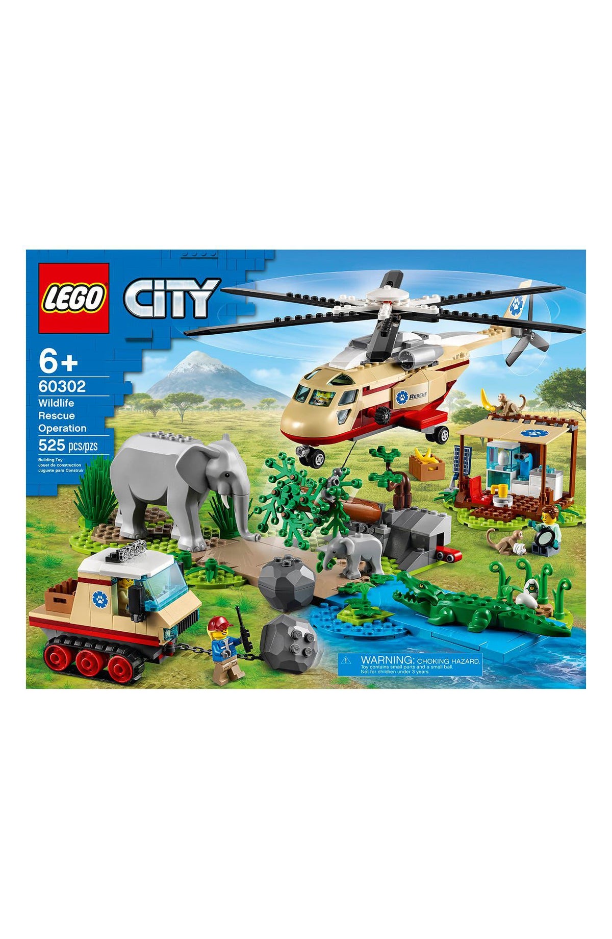LEGO 60302 Wildlife Rescue Operation – Like New | Grade A