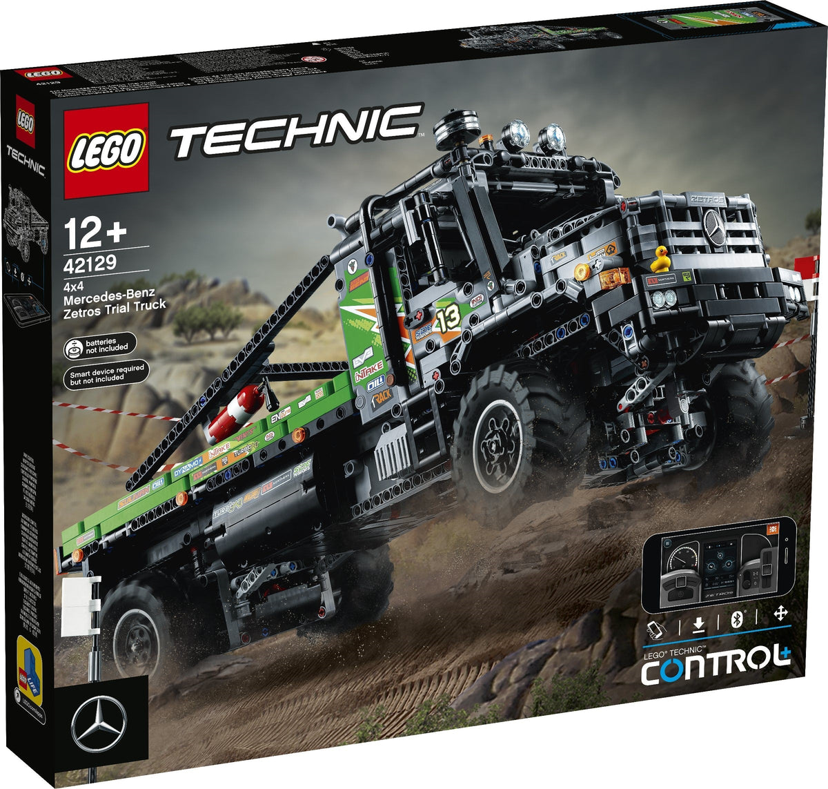 LEGO 42129 4x4 Mercedes-Benz Zetros Trial Truck – Imperfect Box | Grade A