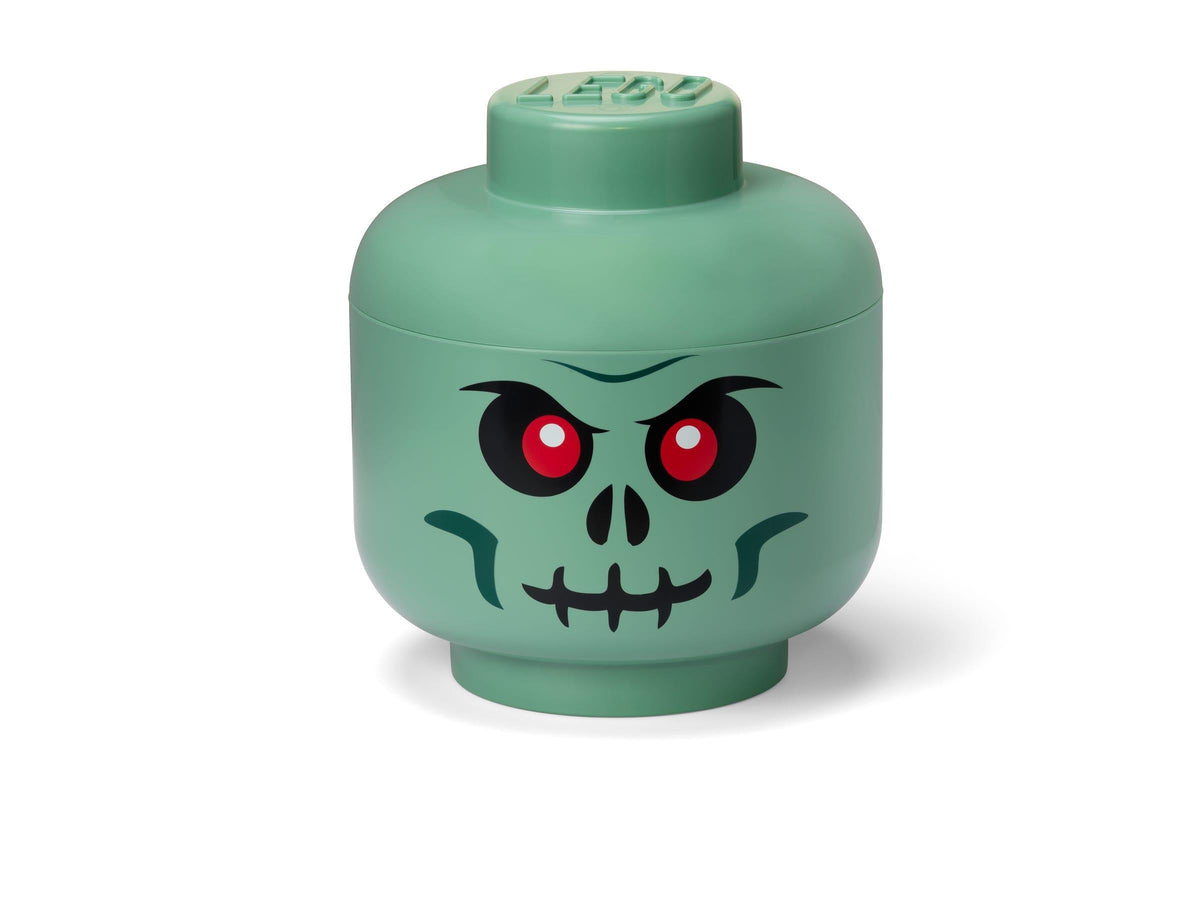 LEGO 5007889 Grande tête de rangement zombie verte – Boîte abîmée | Grade A