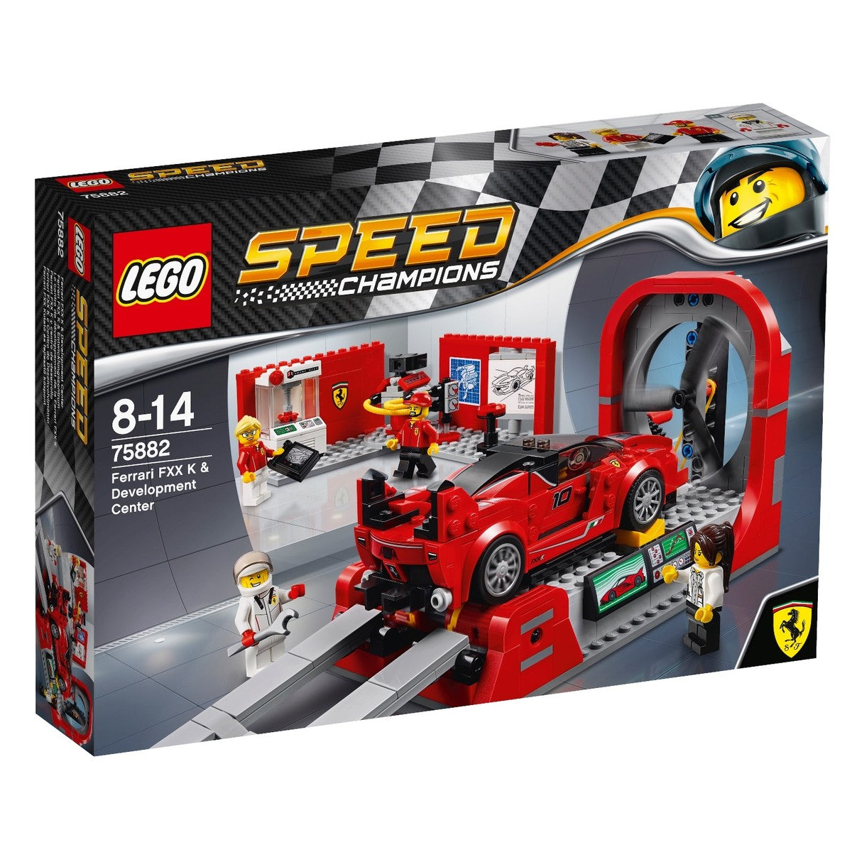 LEGO 75882 Ferrari FXX K et le centre de développement – Comme neuf | Grade A