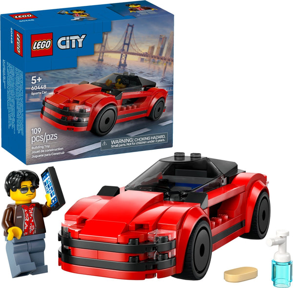 LEGO 60448 La voiture de sport rouge – Comme neuf | Grade A