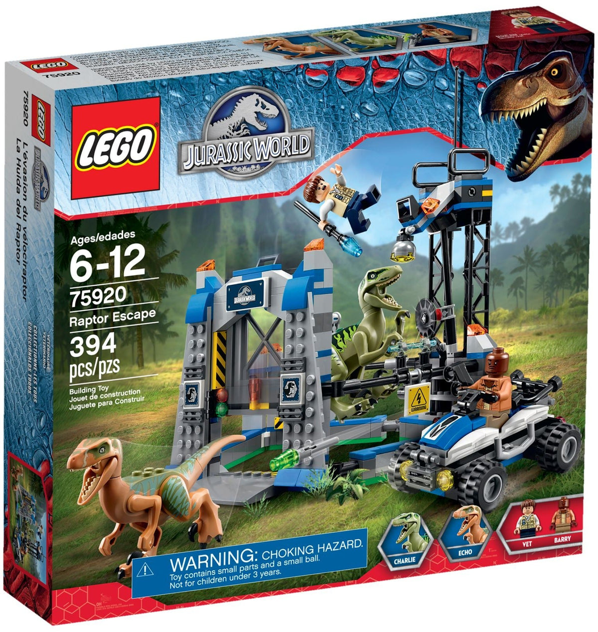 LEGO 75920 Raptor Escape – Used | Grade A