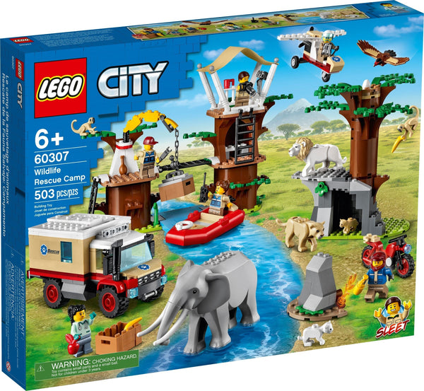 LEGO 60307 Wildlife Rescue Camp – Like New | Grade A