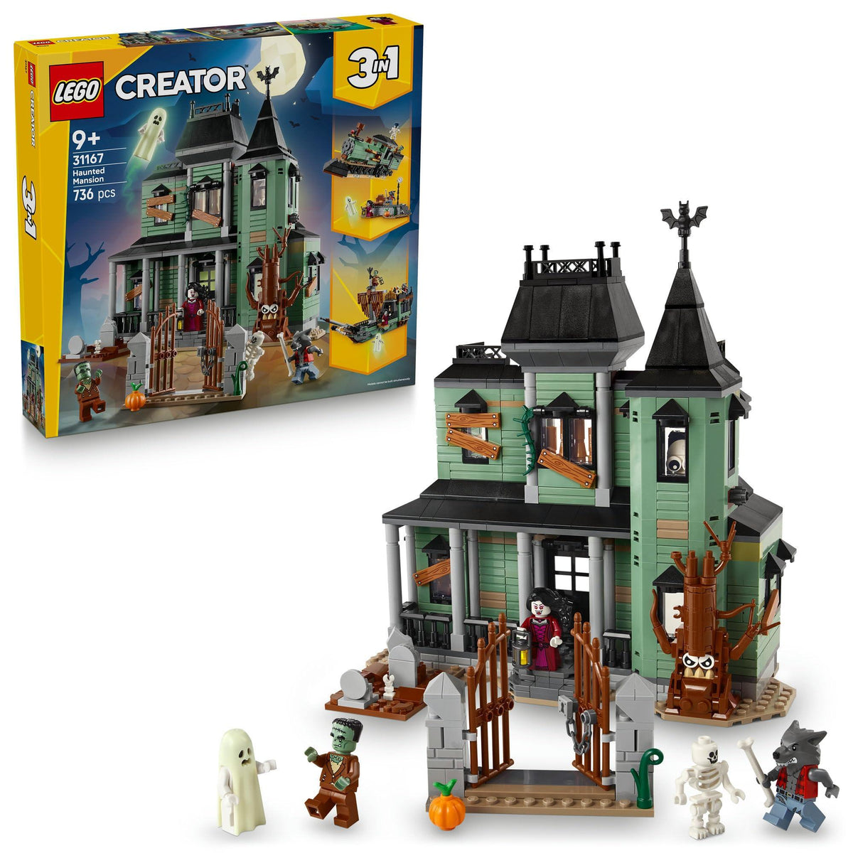 LEGO 31167 Haunted Mansion – Like New | Grade A